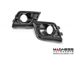 Chevrolet Camaro Carbon Fiber Air Duct Bezels - Type Z-28 - Pair Chevrolet Camaro Carbon Fiber Air Duct Bezels - Type Z-28 - Pair